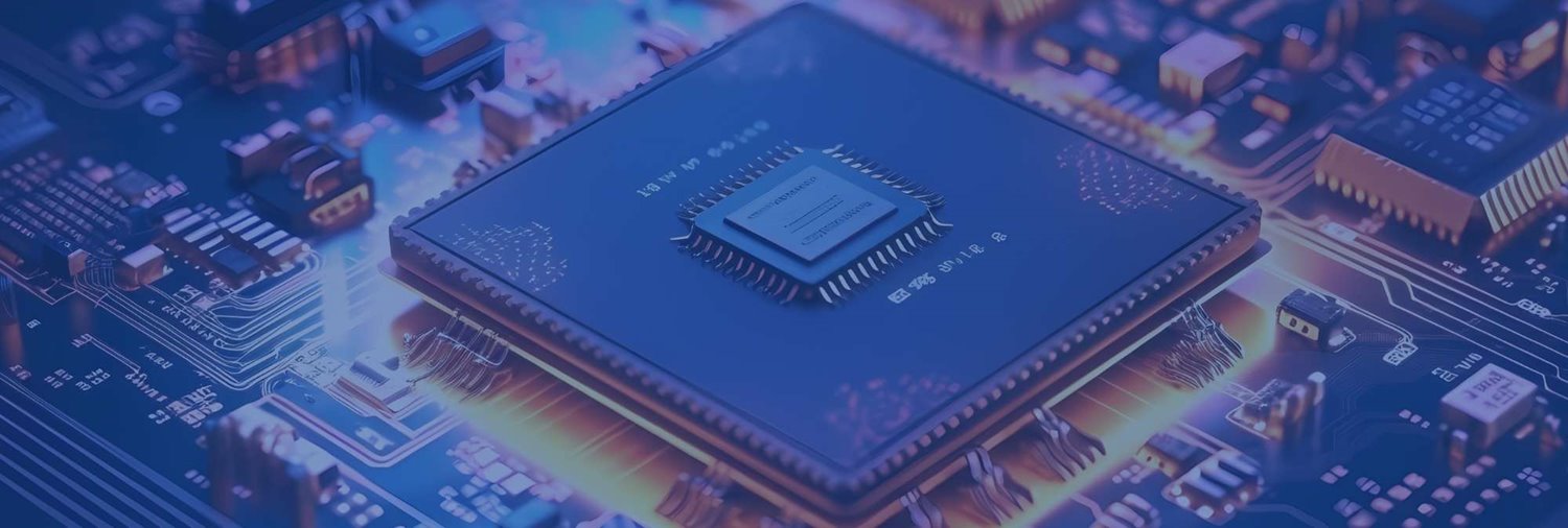 inside circuits of a piece of technology