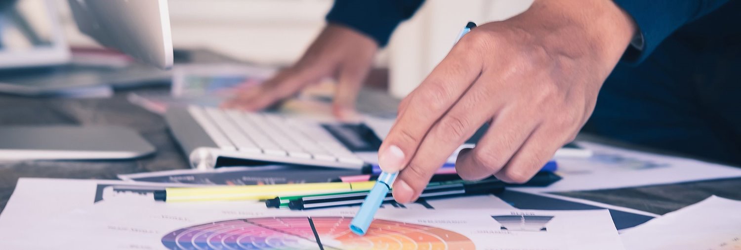 Image with design elements