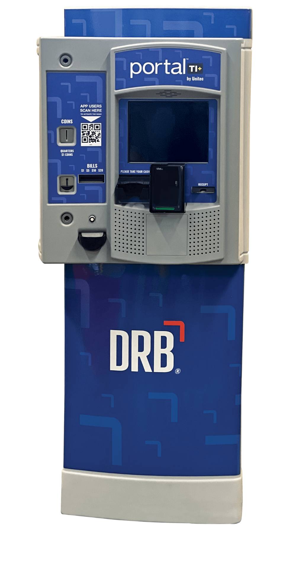 isolated image of portal ti iba car wash pay station